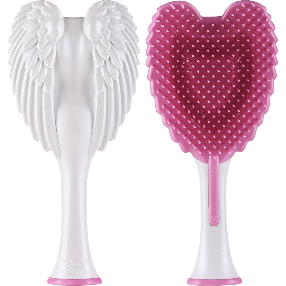 Tangle Angel Cherub 2.0 Spazzola Capelli Compatta Bianco Lucido