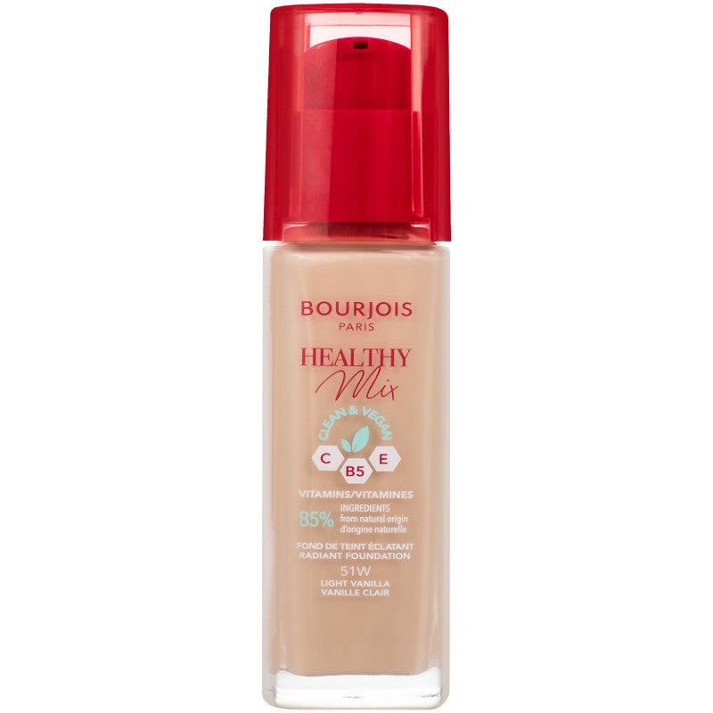 Bourjois Healthy Mix Foundation Radiant 51-Light Vanilla 30ml