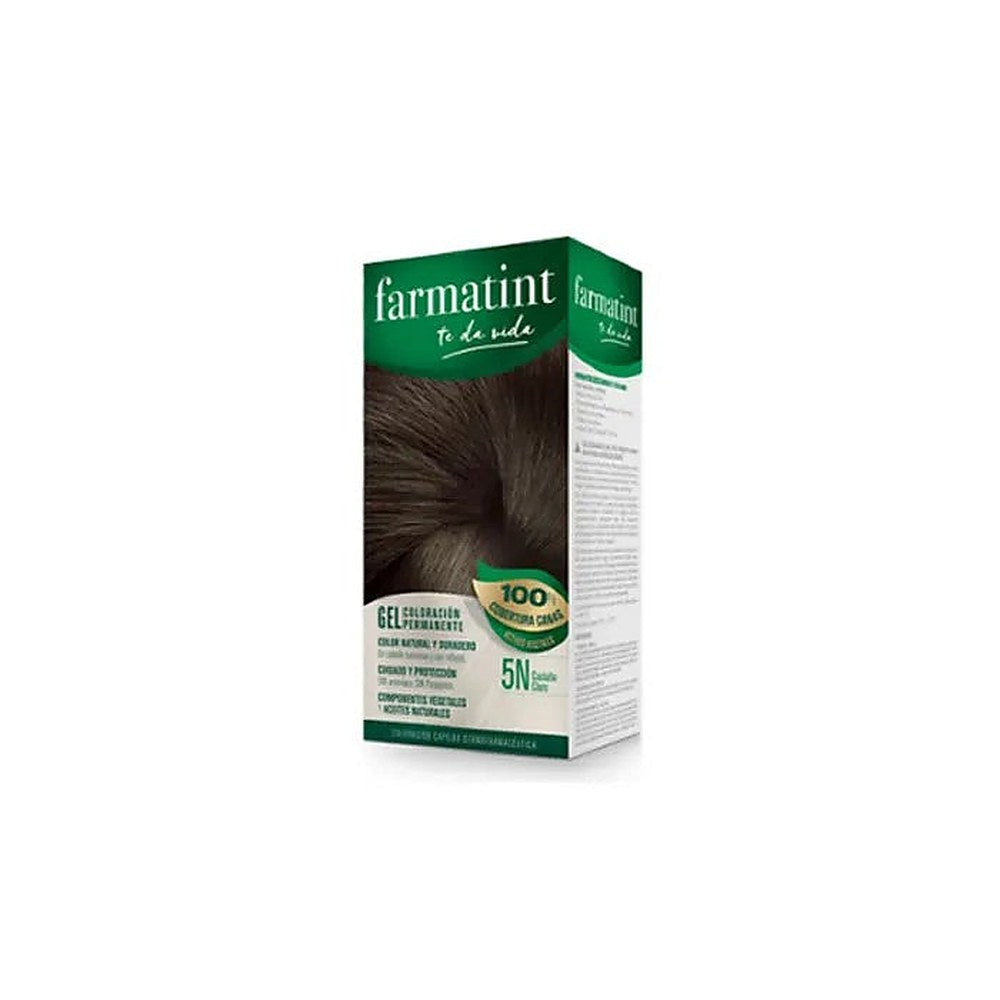 Farmatint Pysyvä väritysgeeli 5N vaaleanruskea 150ml