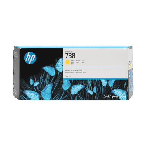 HP HP 738 Mustepatruuna keltainen 676M8A Vastaa: N/A