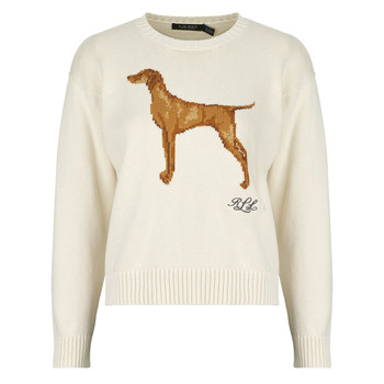 Lauren Ralph Lauren Neulepaita beige / ruskea / vaaleanruskea / harmaa