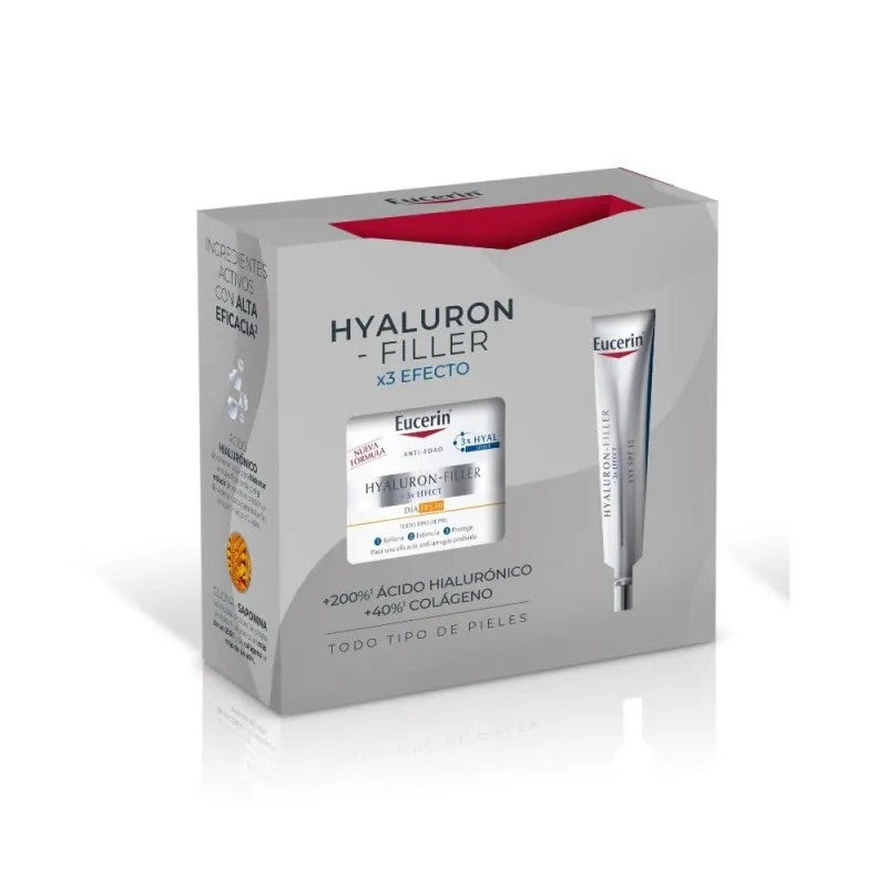 Eucerin Hyaluron Filler Day SPF30 -setti, 2 kpl