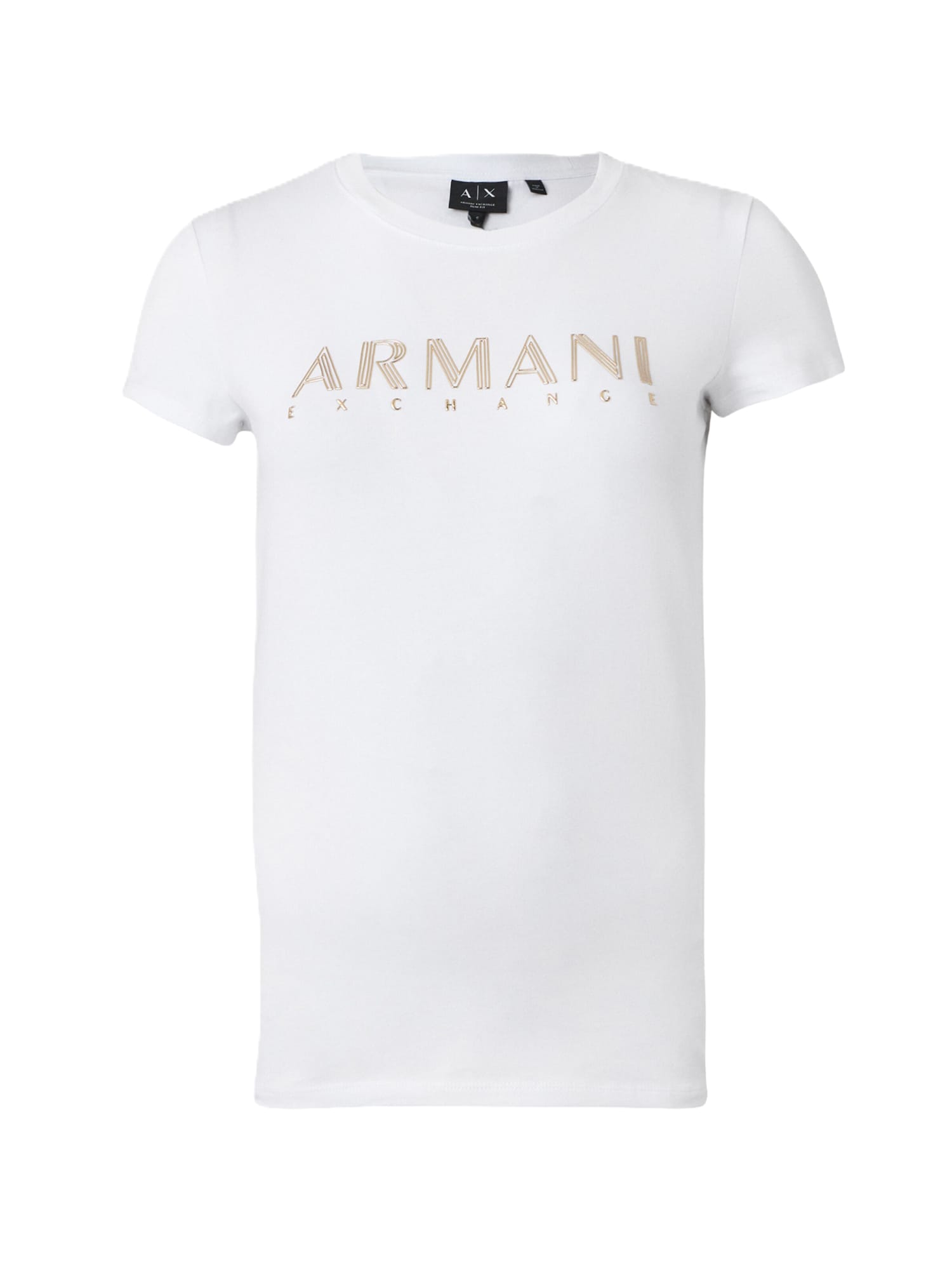 ARMANI EXCHANGE Paita  brokadi / valkoinen