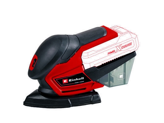 Einhell TE-OS 18/150 Li Solo, Monitoimihiomakone, Velcro, Musta, Punainen, Muovi, Harjattu, Kiina - SOLO