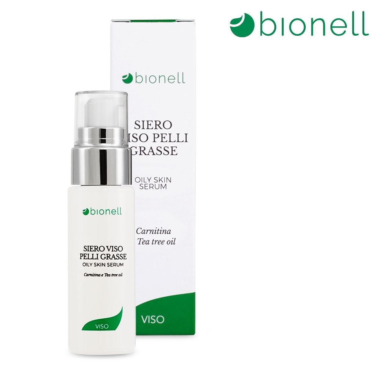 Bionell kasvojen seerumi rasvaiselle iholle bionell 30 ml