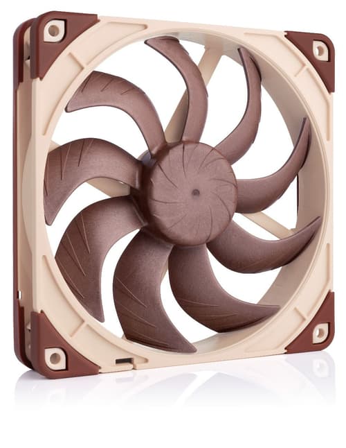 Noctua NF-A14x25 G2 LS-PWM -tuuletin, SSO2-laakeri, 140 mm, ruskea