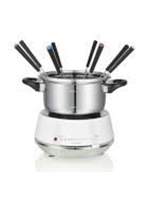 Sähköinen fondue-kattila 2L 1200W ruostumatonta terästä