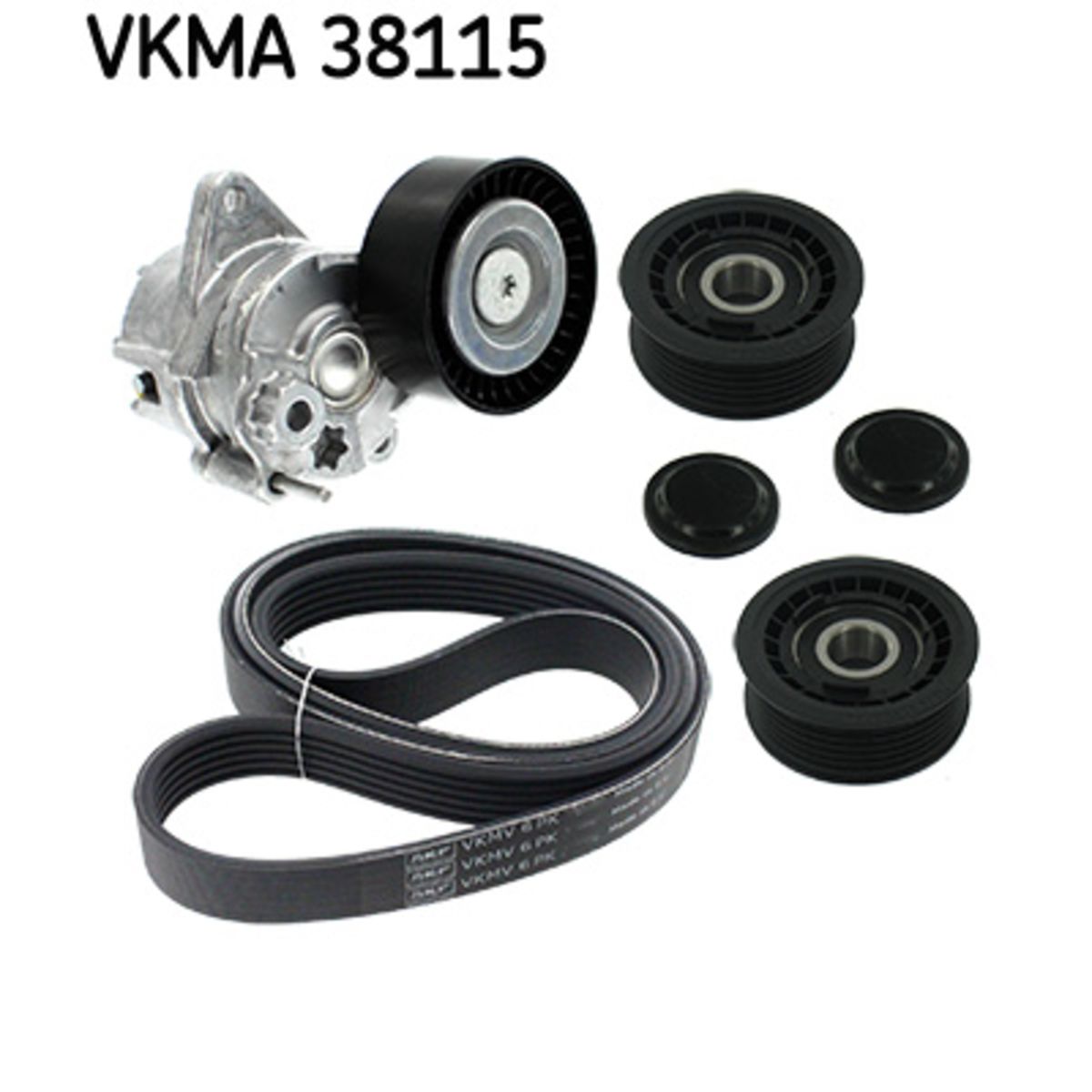 Moniurahihnasarja SKF VKMA 38115