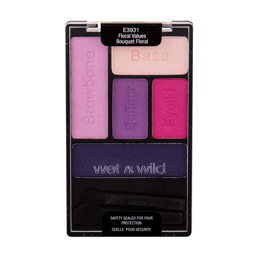 Luomiväripaletti Wet n Wild Väri Icon E3931 Floral Values 5 sävyjä 6 g