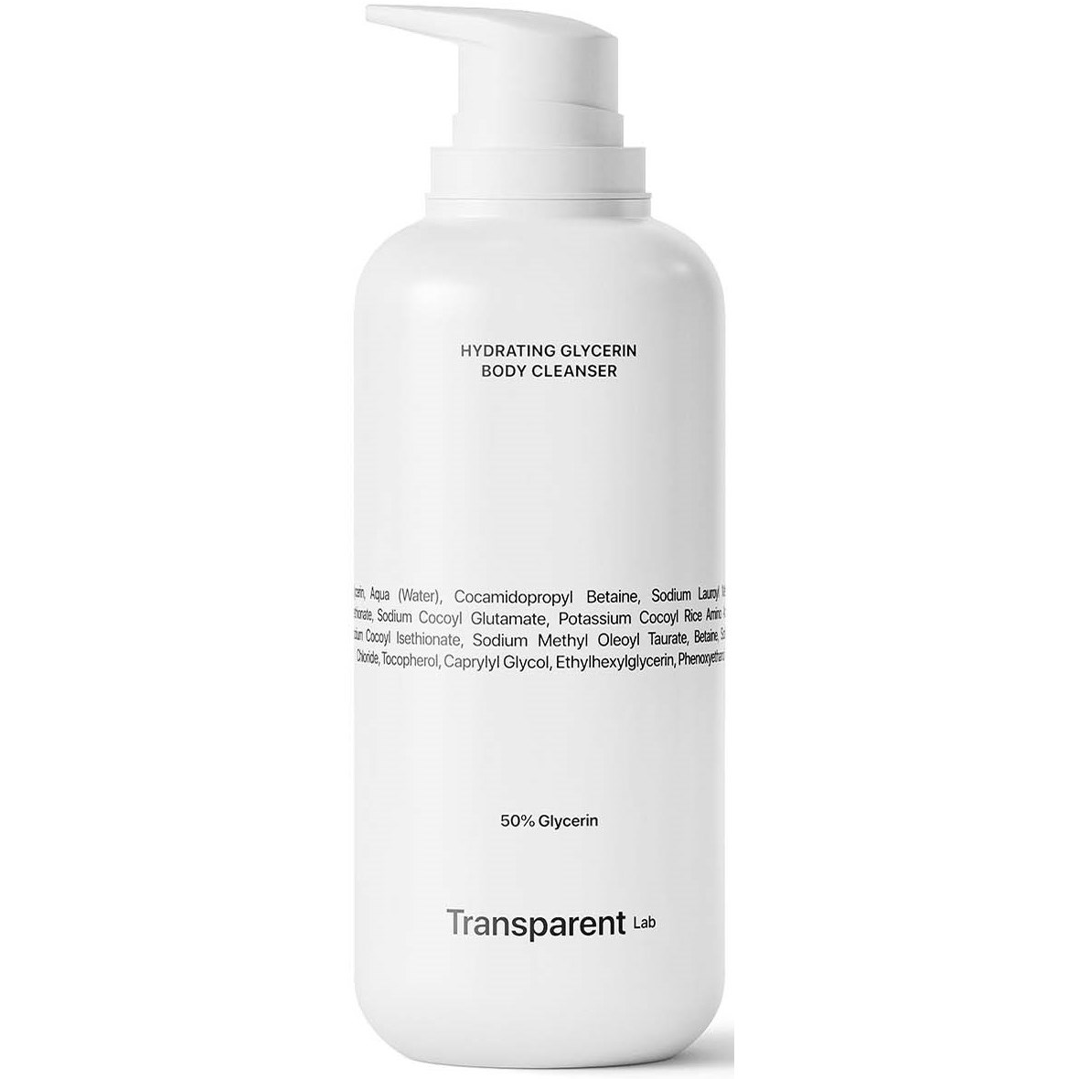 Niche Beauty Lab Transparent Lab Hydrating Glycerin Body Cleanser - 400 ml