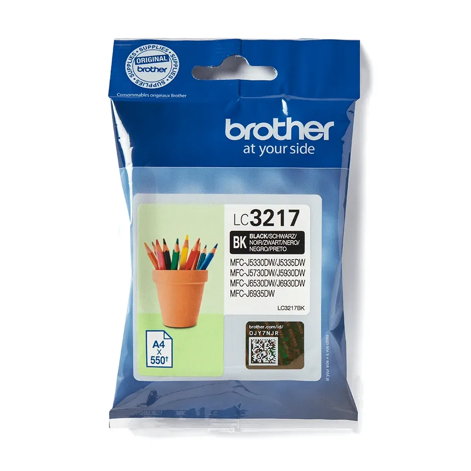 Brother LC3217BK / LC 3217BK Black Ink