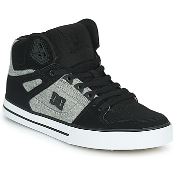 DC Shoes Korkeavartiset tennarit  meleerattu harmaa / musta