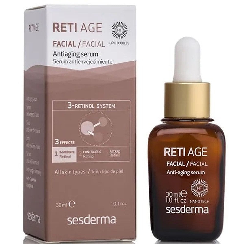 Sesderma Reti Age ikääntymistä estävä seerumi liposomeilla ja kohottava vaikutus 30 ml