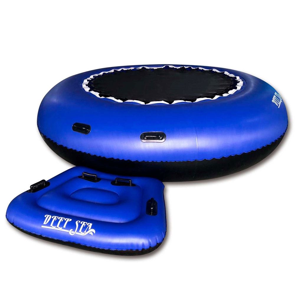 Deep Sea WATER TRAMPOLINE 3M with Extra Raft, Vesitrampoliini