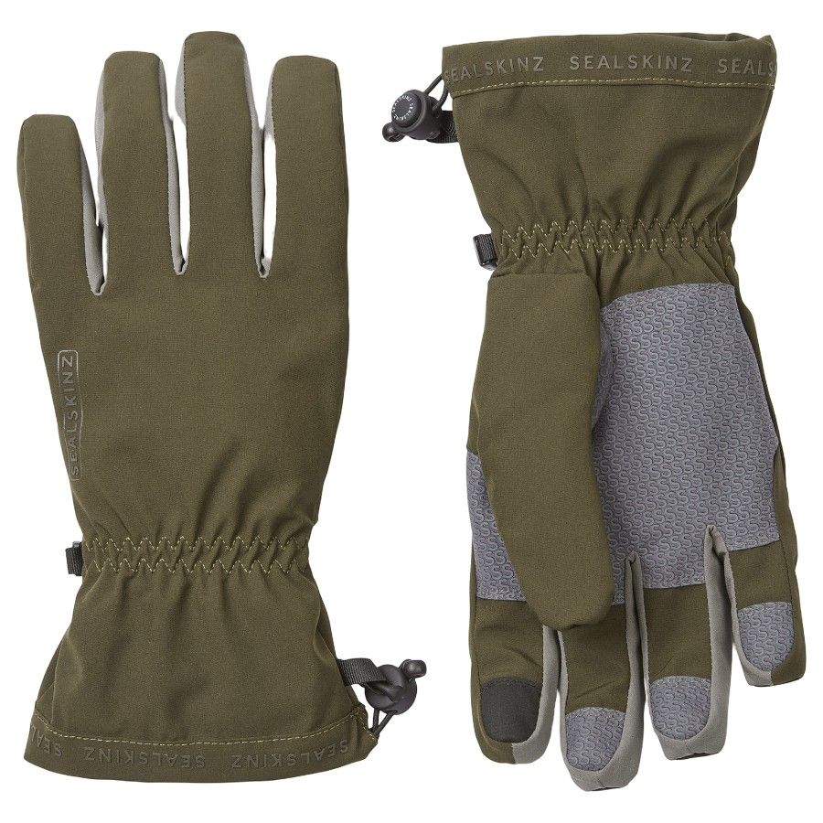 Sealskinz Drayton, hanskat, vihreä