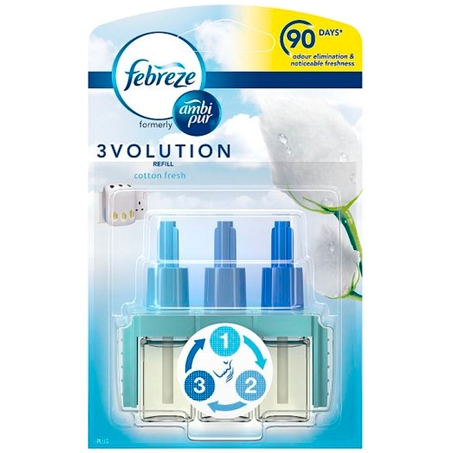 Febreze 3volution Cotton Fresh - 20ml täyttö - 20ml