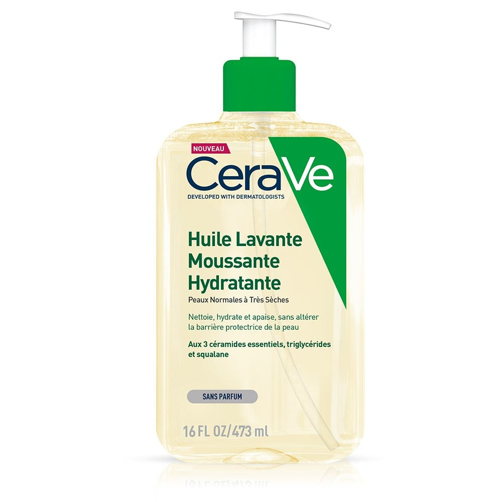 Cerave Cleanse Corps Cleansing Oil Moisturizing Foam normaalille ja erittäin kuivalle iholle 473ml