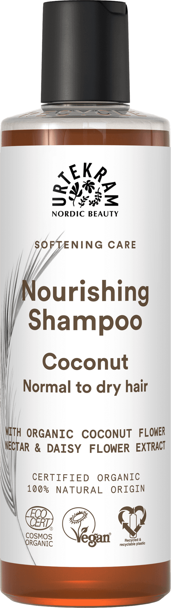 Urtekram Coconut Shampoo (Normal Hair) - 250 ml