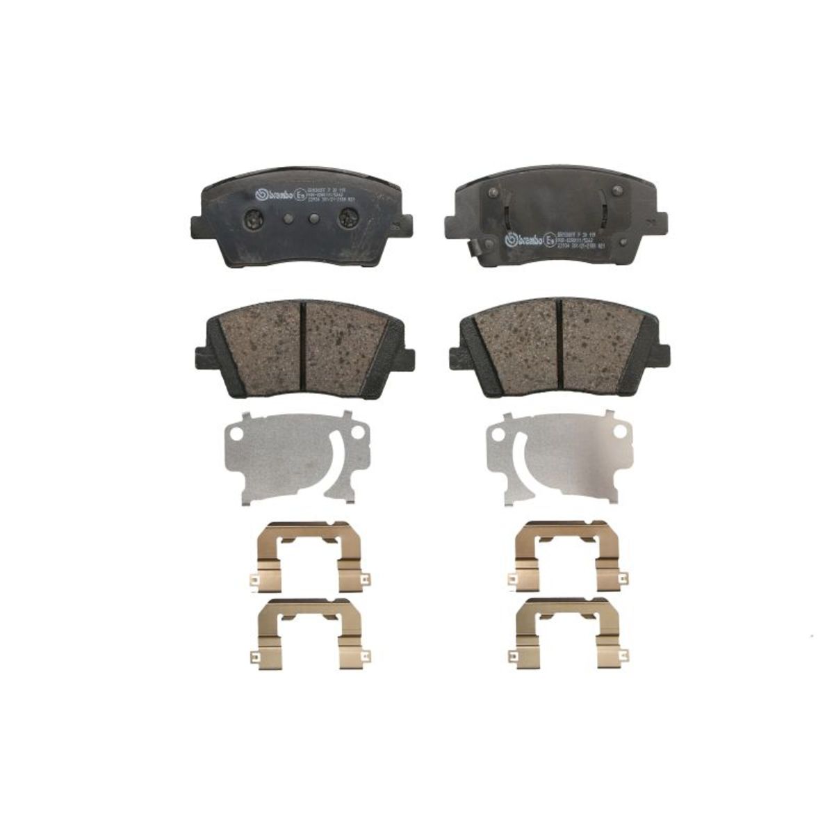 Jarrupalat, levyjarru BREMBO P 30 119