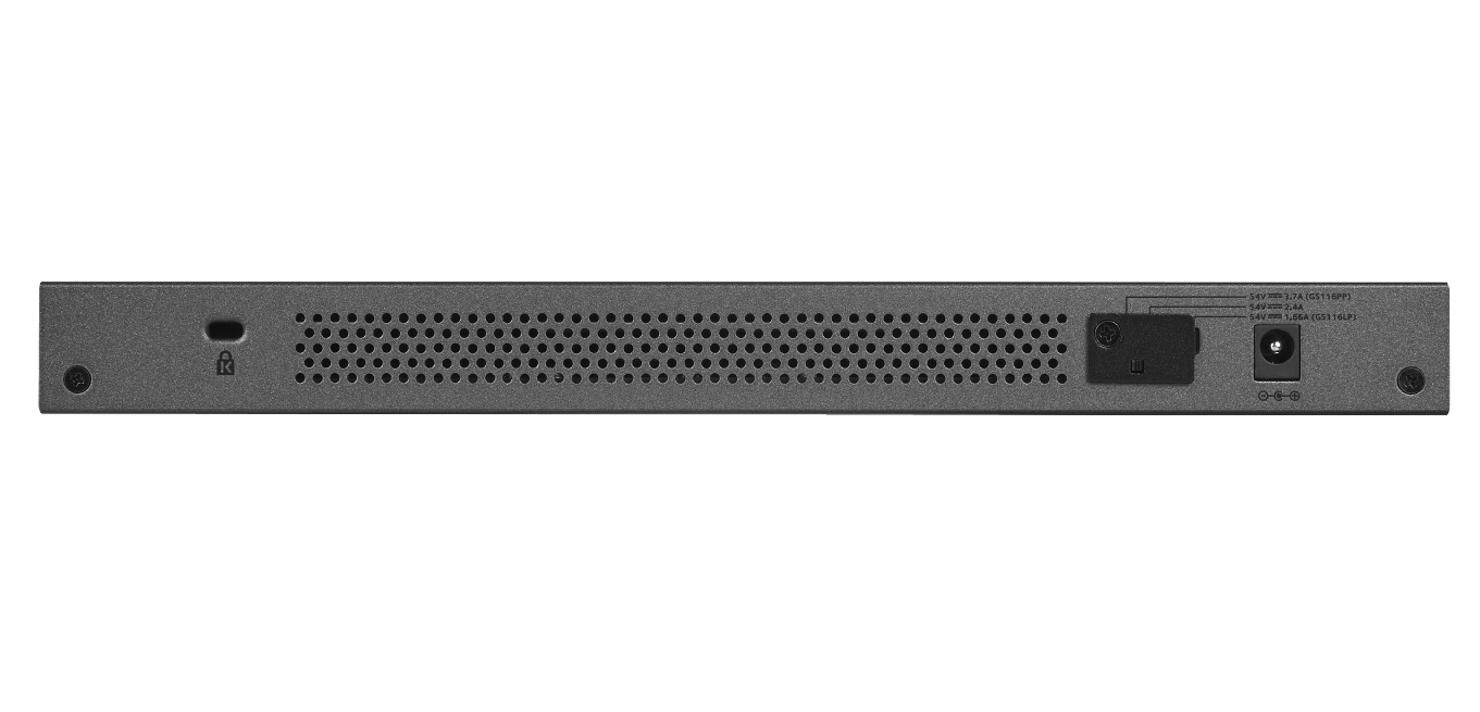 Netgear Gs116pp Poe Switch 183w
