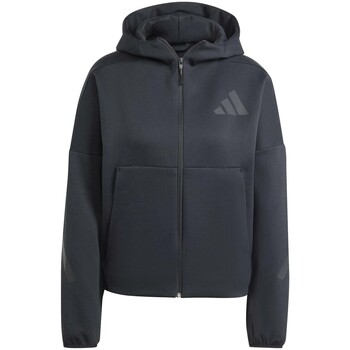 ADIDAS SPORTSWEAR Urheilullinen collegetakki 'Z.N.E.' harmaa / musta