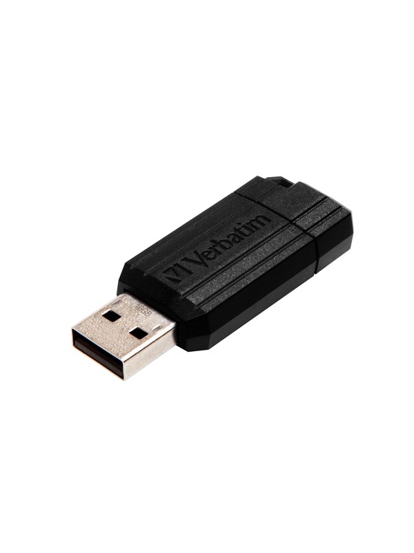 Verbatim PinStripe - Musta - 16GB - USB-tikku