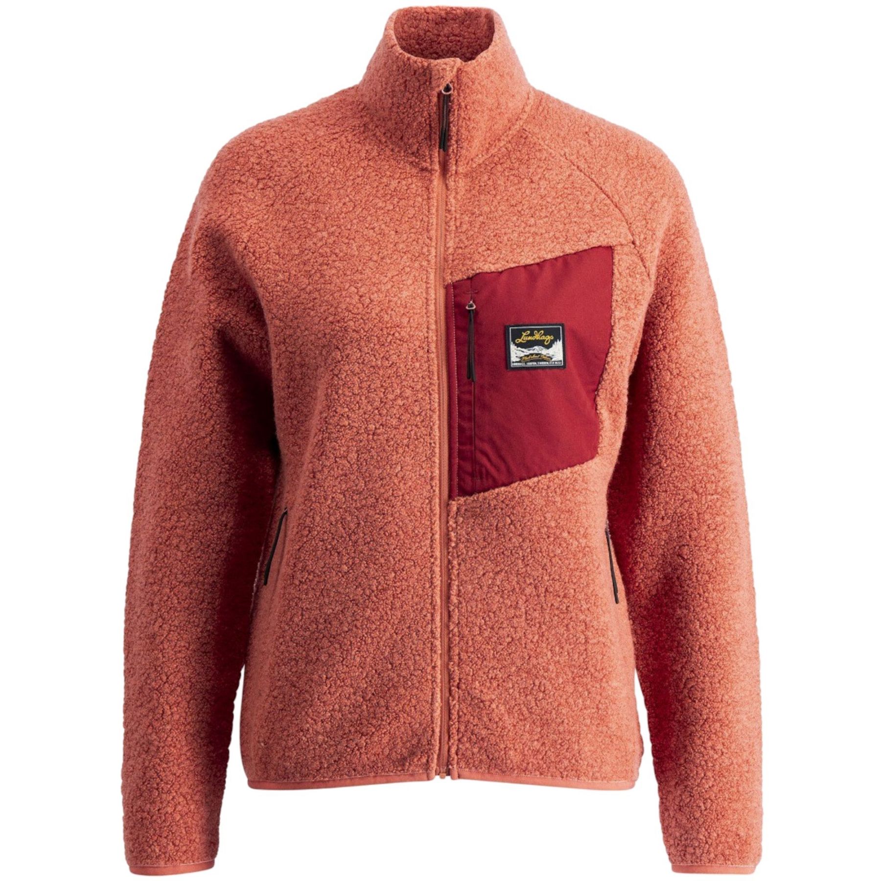 Lundhags Flok Wool Ws Pile, välikerros, naiset, vaaleanpunainen