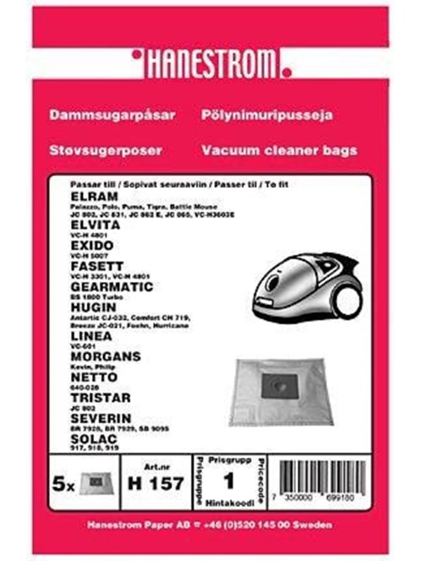 Premium Pölypussit, mikrokuitu, 5kpl. DU12286 Vastaa: N/A