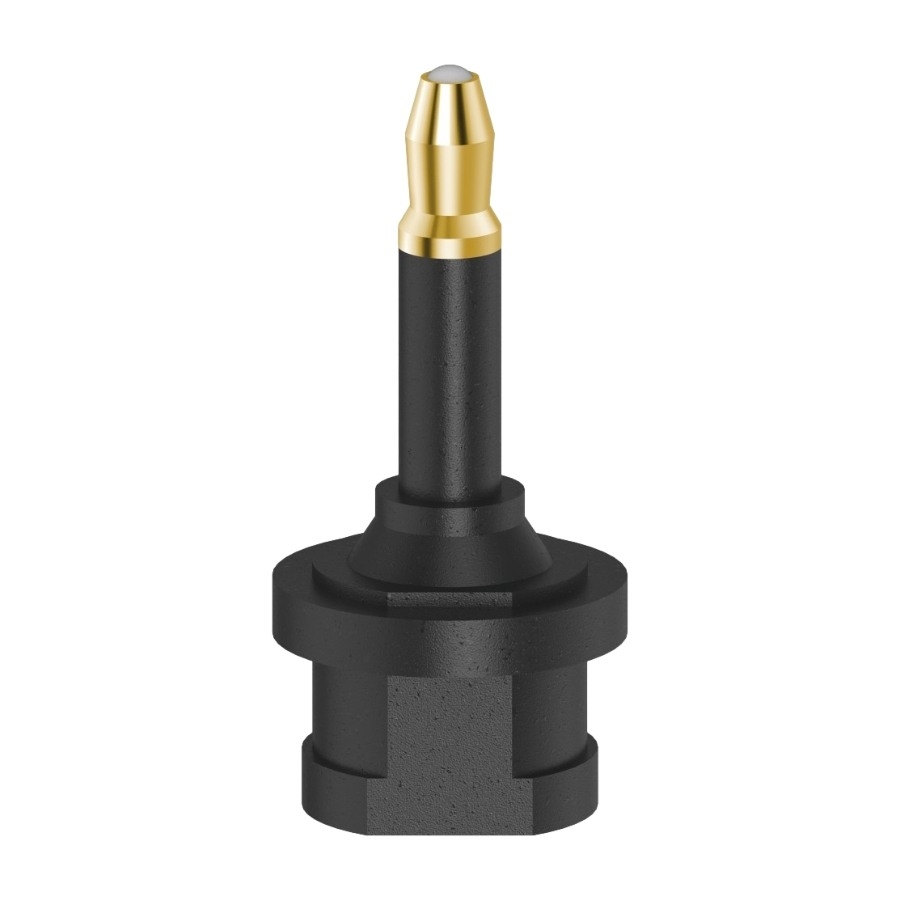 Hama TOSLINK – 3,5 mm kullattu -audiokaapeli, musta