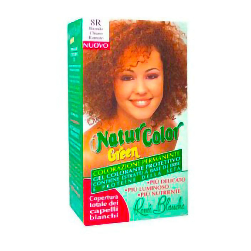 Renée blanche Hiusväri Kestovärjäys Naturale Natur Color Green 8 R Vaalea kuparinvaalea