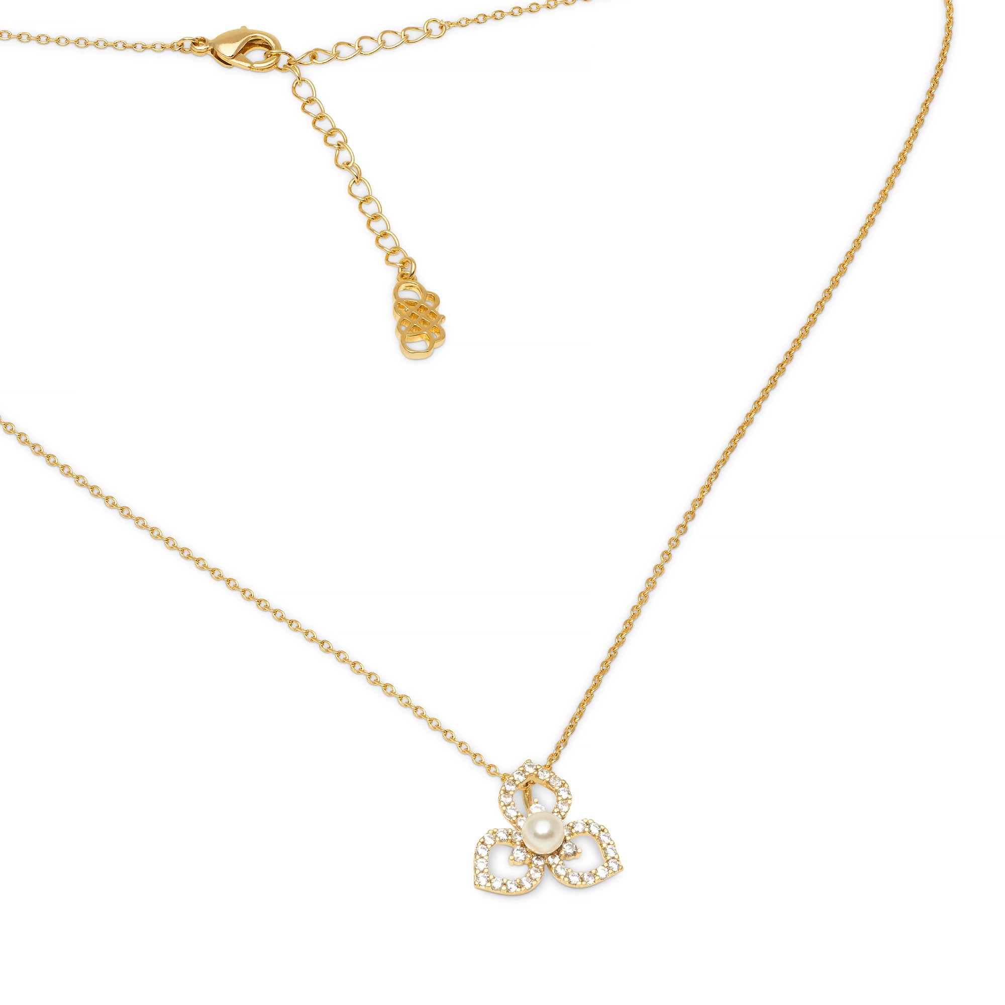 Lily and Rose Elise Necklace Ivory pearl gold