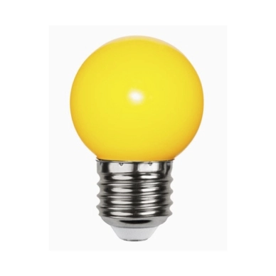 Star Trading Keltainen LED E27 Lamppu 1W 336-40-1 Vastaa: N/A