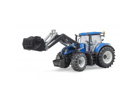 Bruder New Holland T7.315 -traktori etukuormaajalla