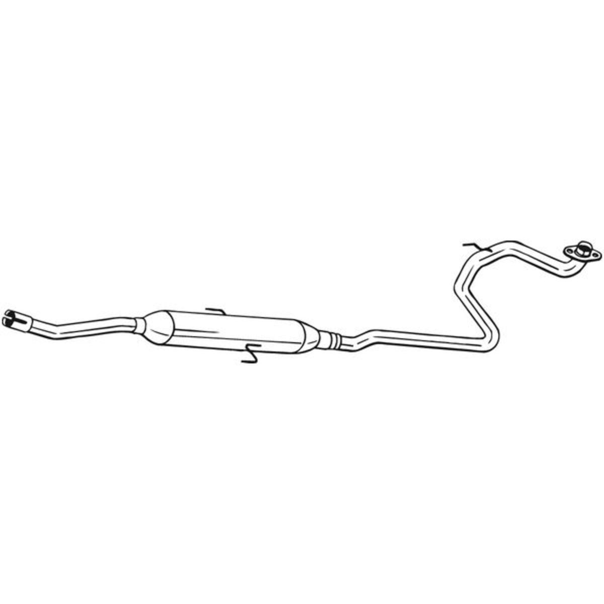 Keskiäänenvaimentaja BOSAL 291-029