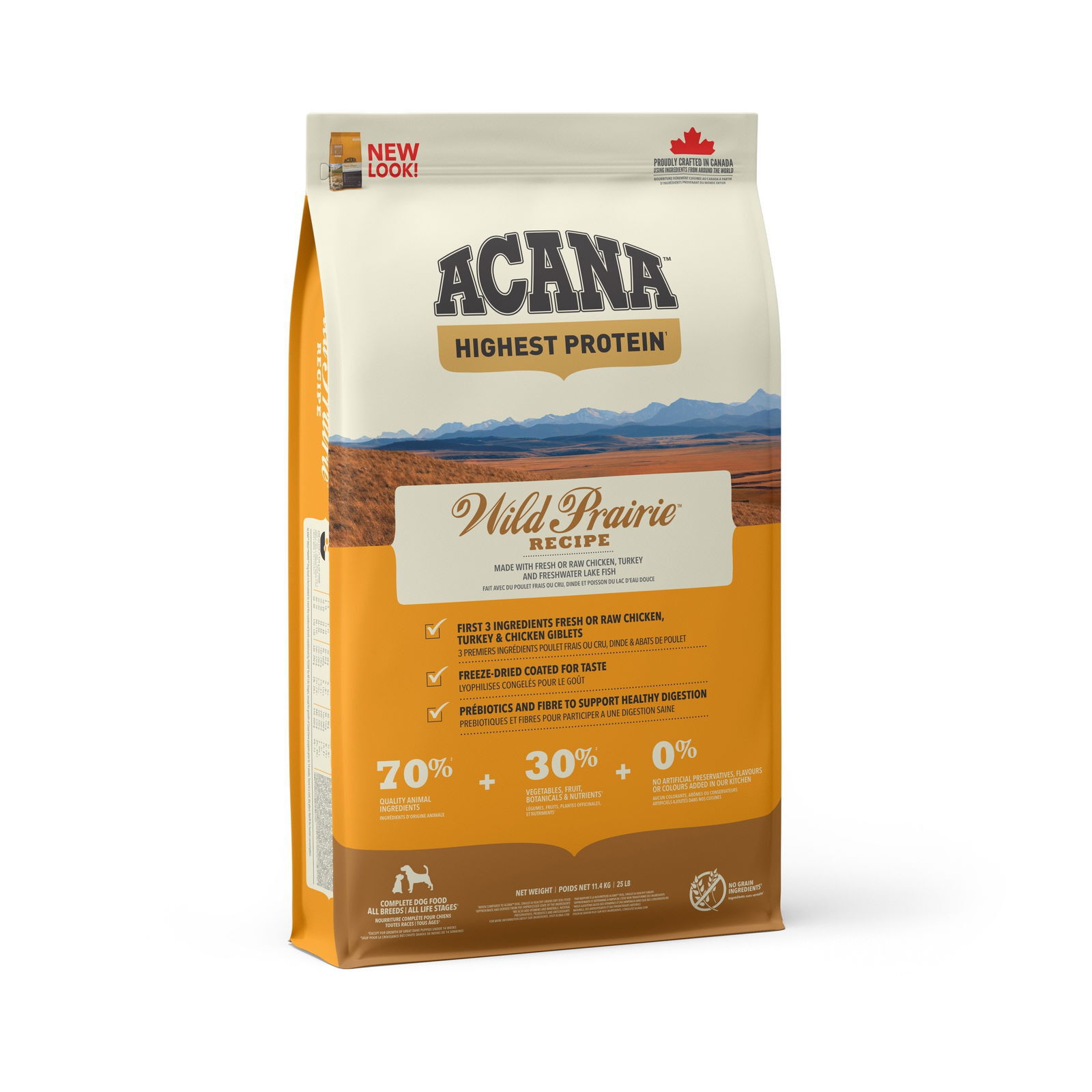 Acana Wild Prairie Dry Dog Food 11.4kg