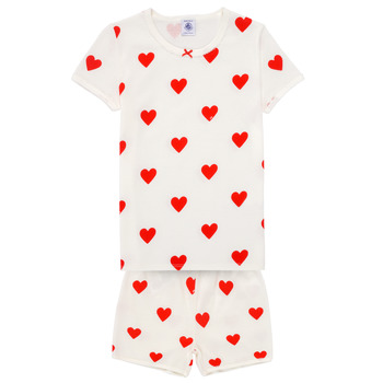 PETIT BATEAU Yöpuku punainen / valkoinen