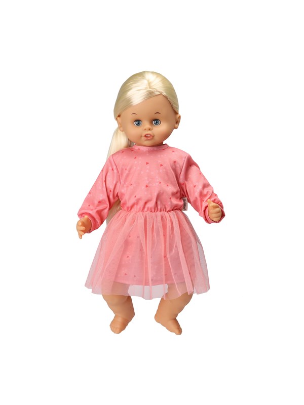 Skrållan Talende dukke blond hår 45cm +3år Taler 5 sprog (i