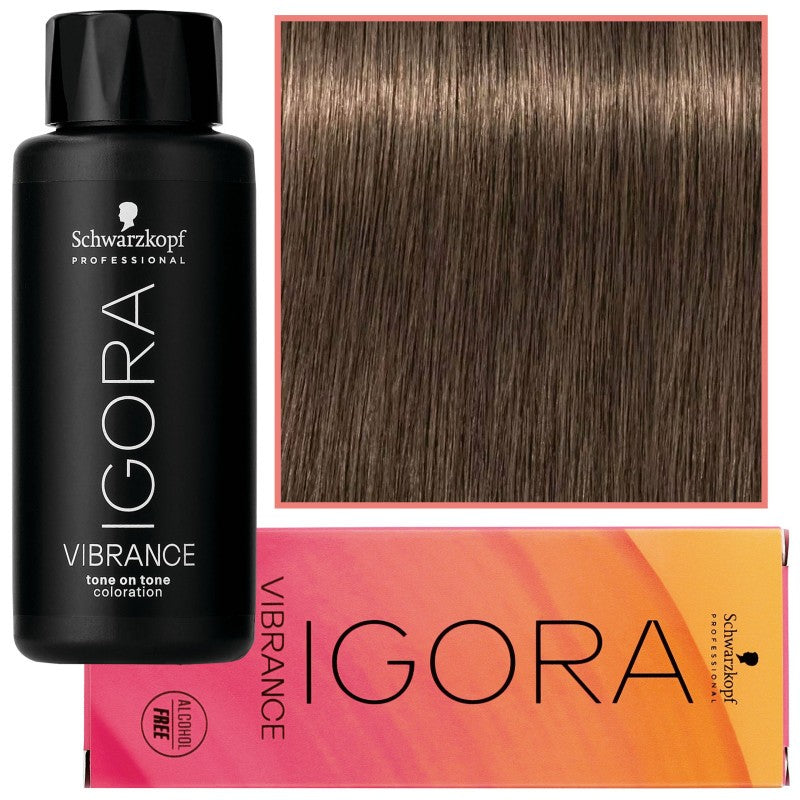 Schwarzkopf Professional Igora Vibrance – Ammoniakiton puolipysyvä hiusväri 60ml 6-6 | Tumma Suklaablondi