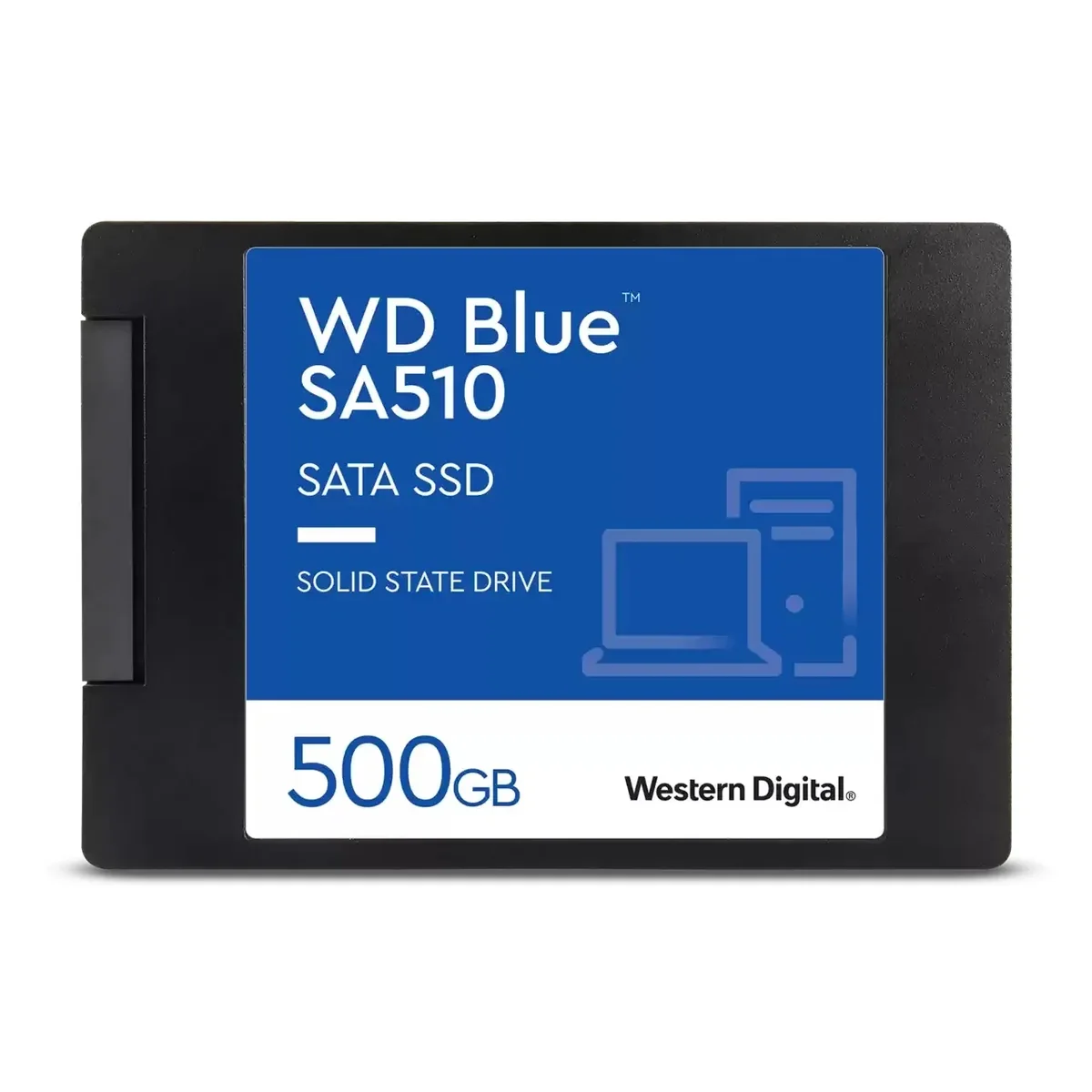 WD Blue SA510 500 Gt 2,5" SATA -SSD-levy