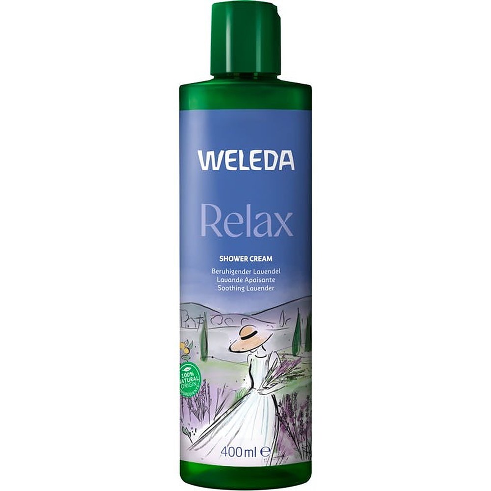 Weleda Rentouttava suihkuvoide Laventeli-suihkugeeli - 400 ml