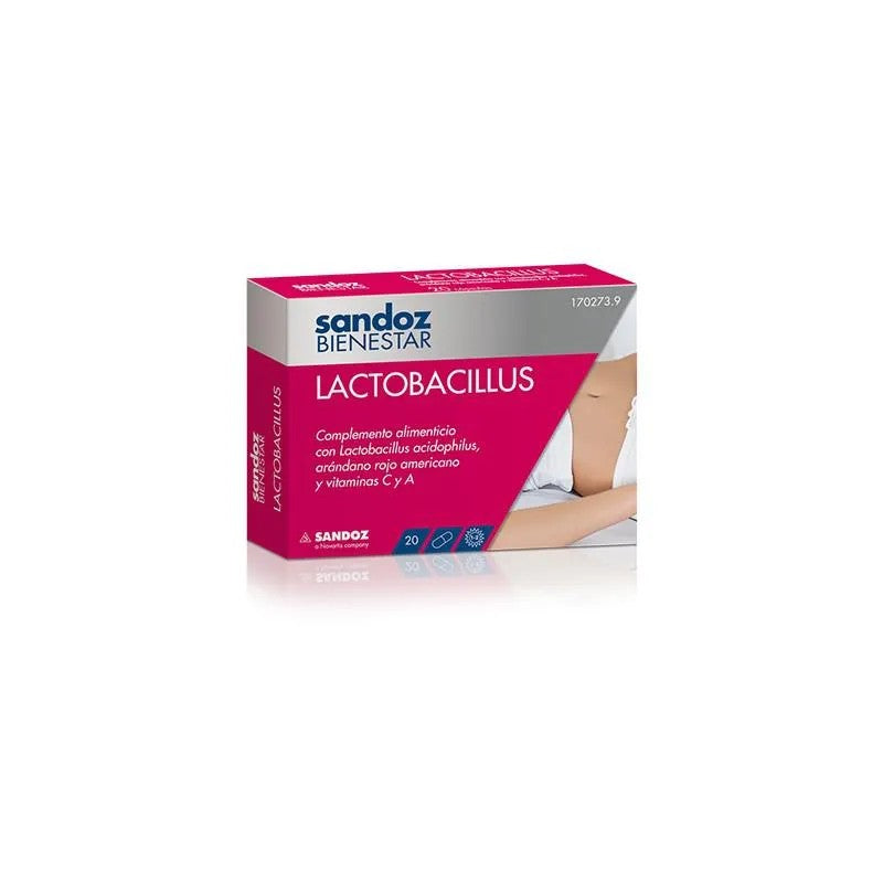 Sandoz Bienestar Lactobacillus 20 kapselia