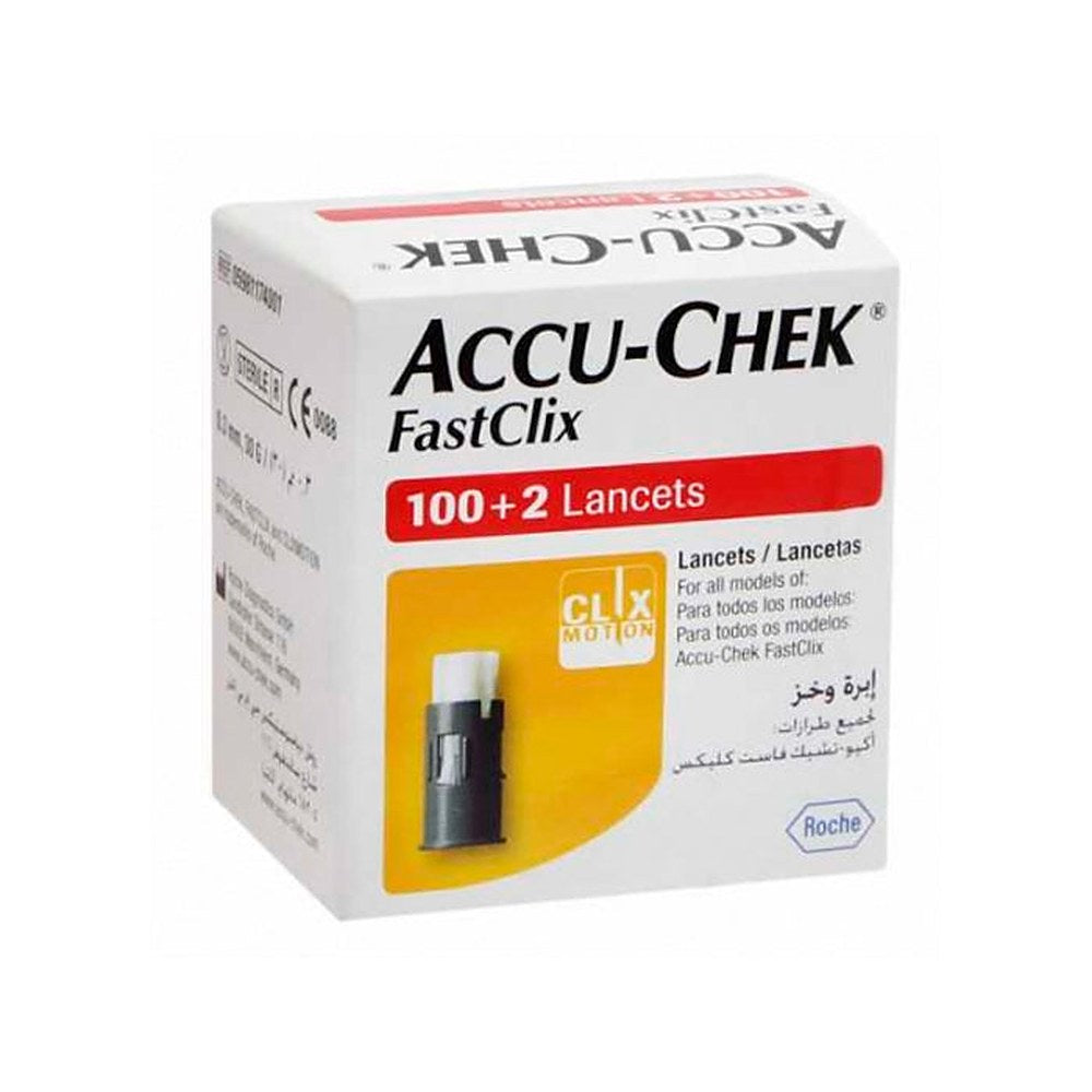 Accu-Chek Fastclix 102U lansetit