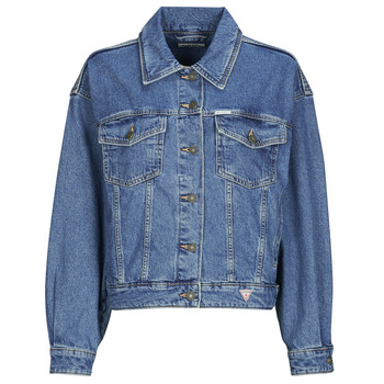 GUESS JEANS Välikausitakki sininen denim