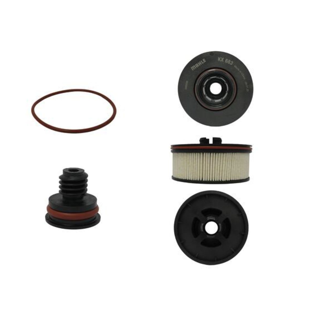 Polttoainesuodatin MAHLE KX 683D