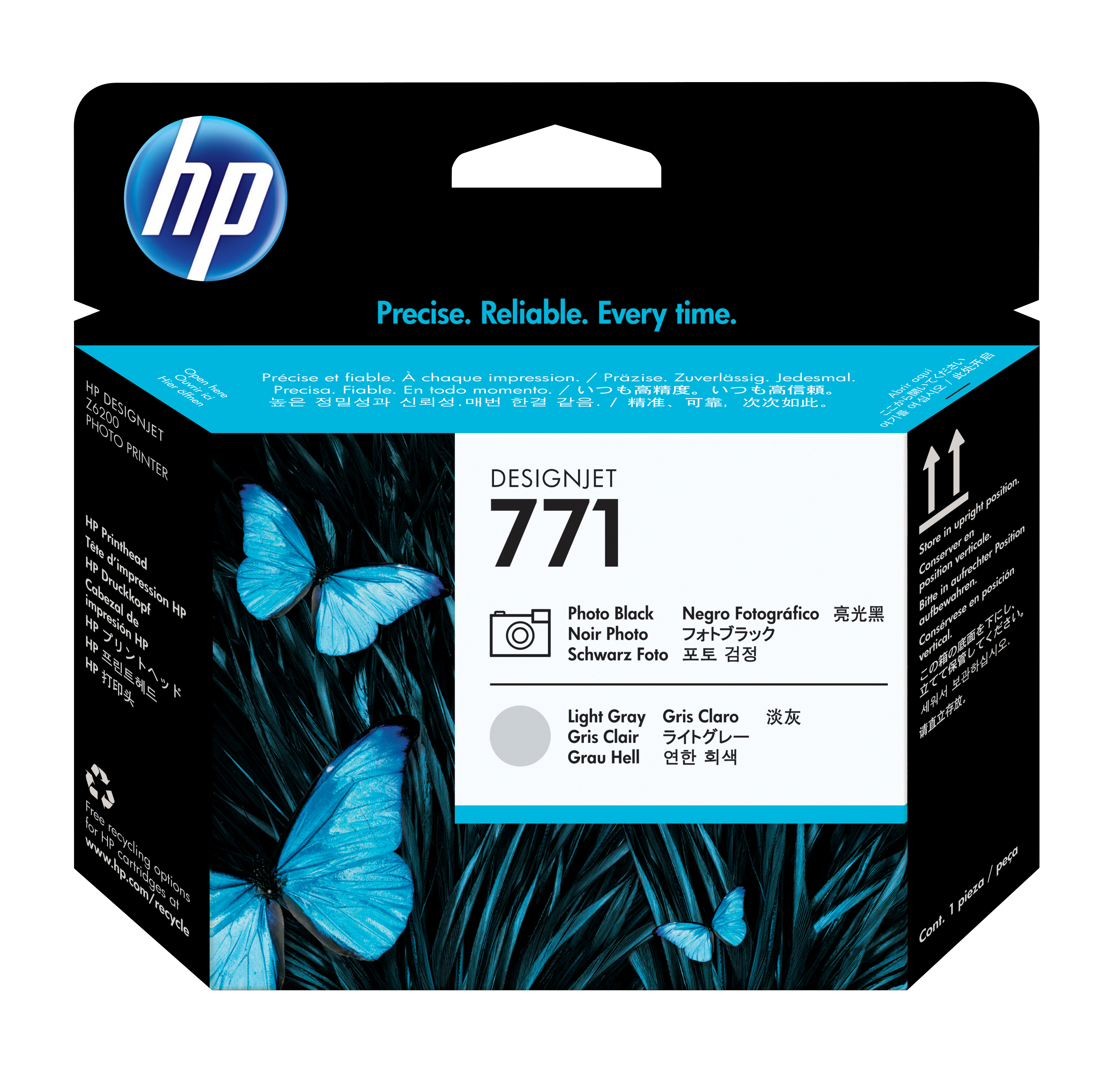 HP HP 771 Printhead black CE020A Vastaa: N/A