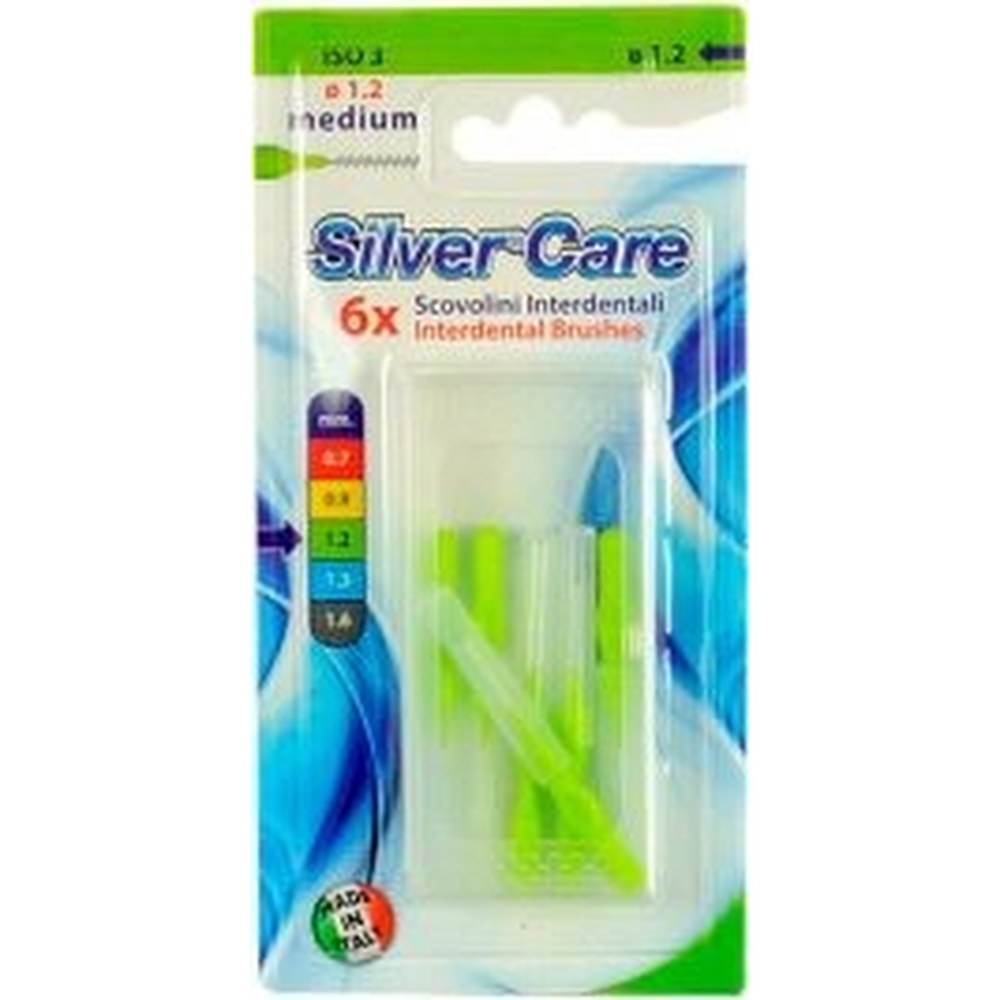Silver Care Interdentaaliharja Medium 6 kpl