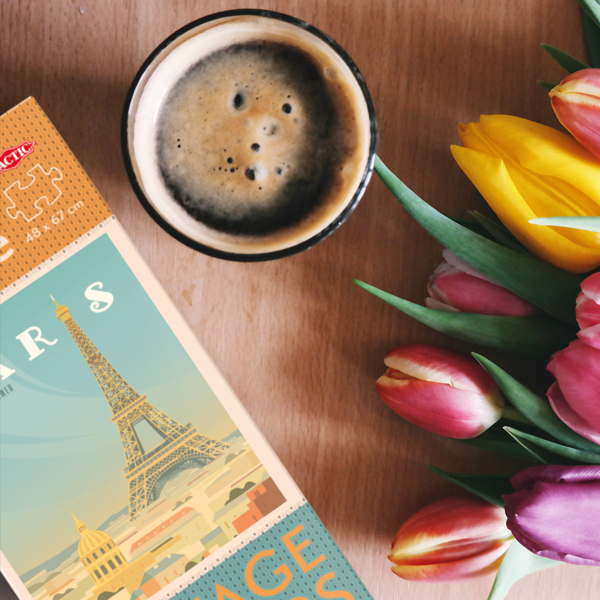 Tactic 1000 pcs: Vintage Cities: Paris