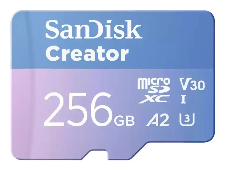 SanDisk Creator MicroSD 256GB