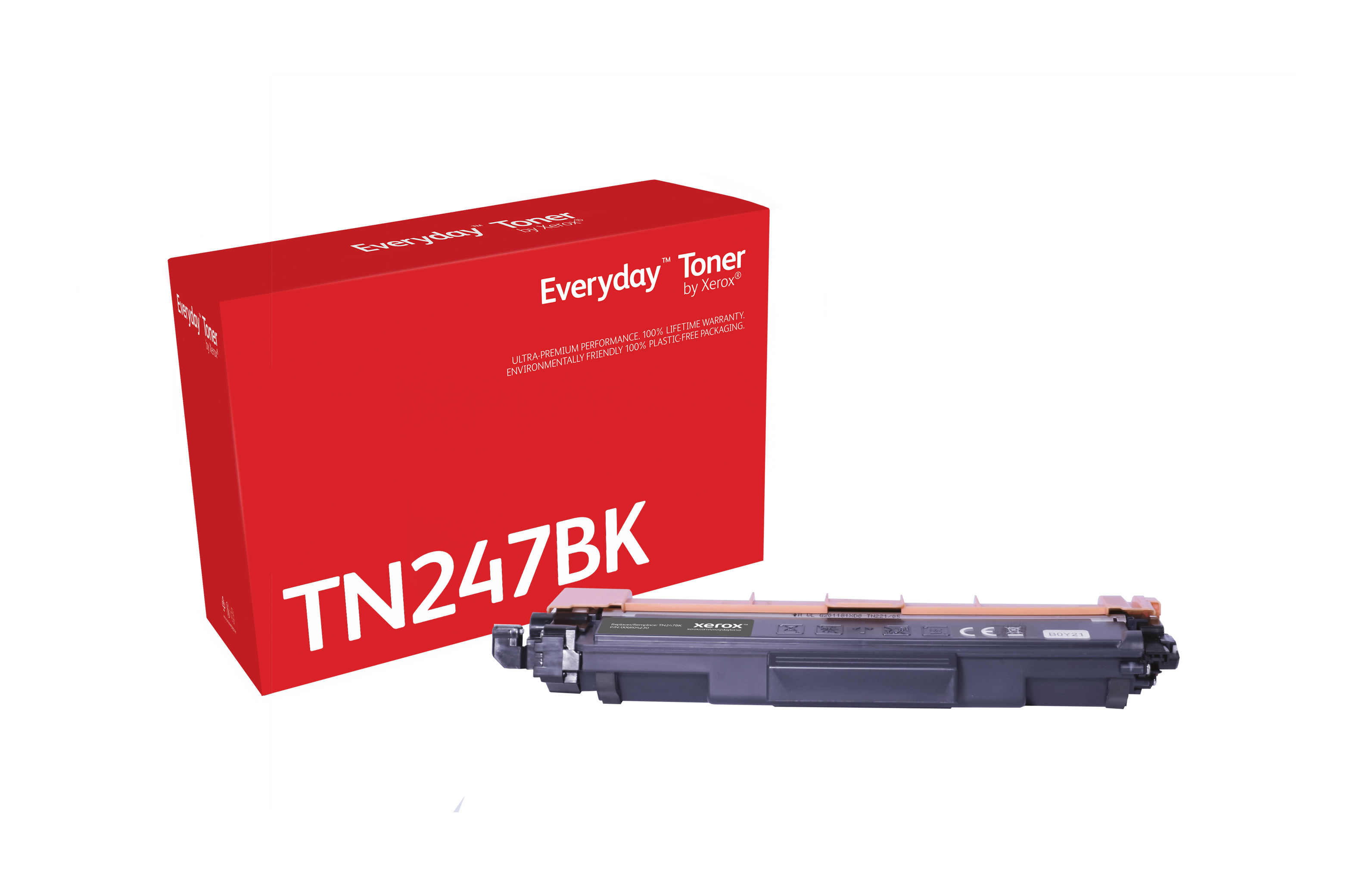 Xerox Musta Riittoisa Everyday Brother Toner Tn247bk -värikasetti