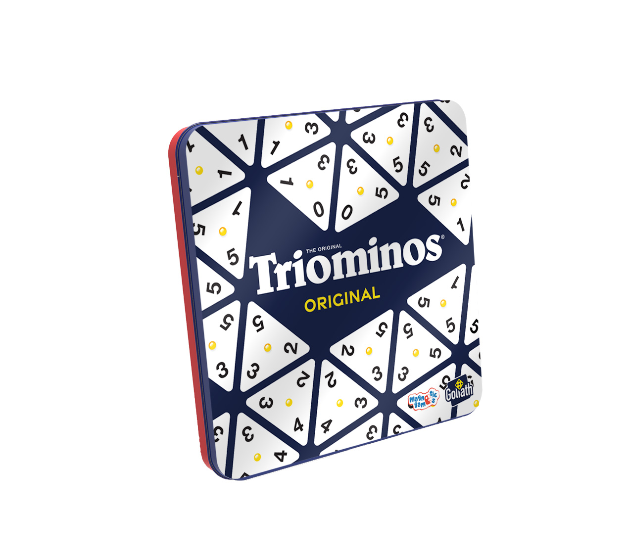 Triominos-magneettinen matkapeli – kompakti koko perheen hauskanpitoon